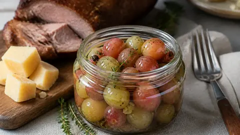 Маринованный виноград к сыру и мясу: как сохранить ягоды целыми и не пересластить маринад