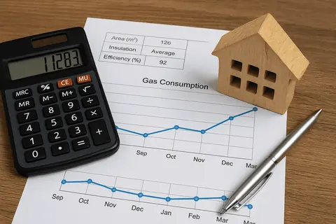 Калькулятор расхода газа на отопление частного дома