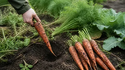 Морковь для хранения: когда копать по температуре, а не по календарю