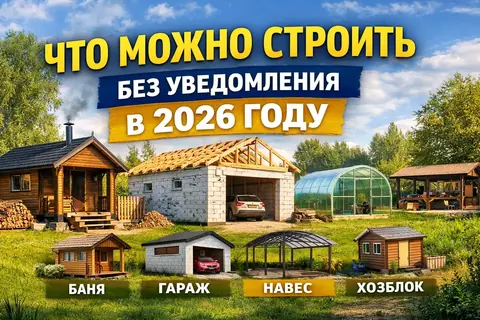 Упрощённые правила строительства в 2026 году