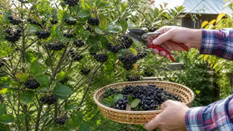 Черноплодная рябина созрела: когда снимать кисти и как сохранить урожай